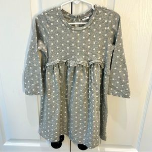 Gap Gray Polkadot Dress, 4T
